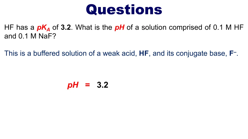 Acid-Base Equilibria and Titrations 99 Chp. 10 Acid Base Equilibira and Titrations 100