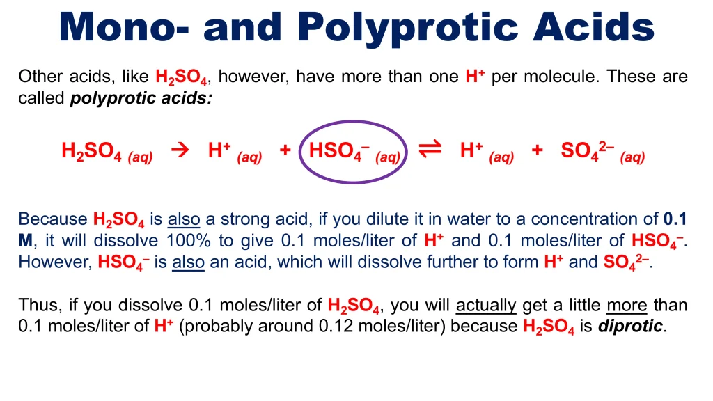 Acid-Base Equilibria and Titrations 22 Chp. 10 Acid Base Equilibira and Titrations 22
