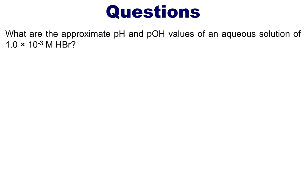 Acid-Base Equilibria and Titrations 47 Chp. 10 Acid Base Equilibira and Titrations 47