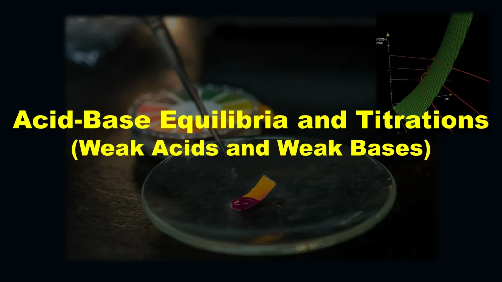 Acid-Base Equilibria and Titrations 50 Chp. 10 Acid Base Equilibira and Titrations 50