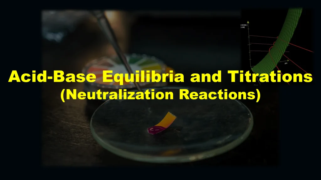 Acid-Base Equilibria and Titrations 61 Chp. 10 Acid Base Equilibira and Titrations 61