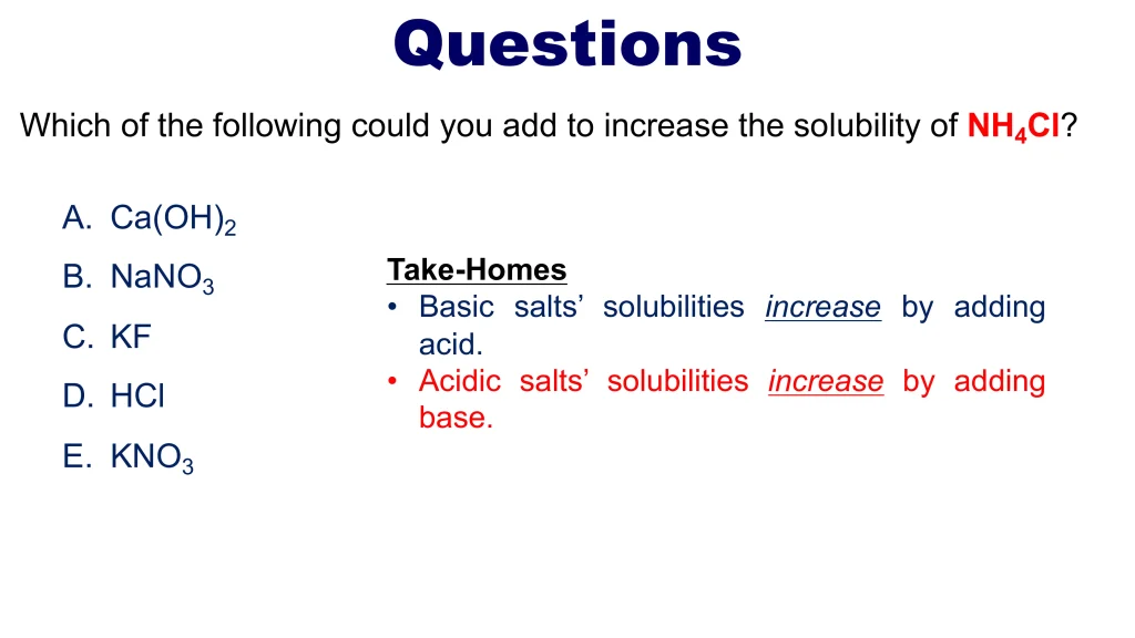 Acid-Base Equilibria and Titrations 81 Chp. 10 Acid Base Equilibira and Titrations 82