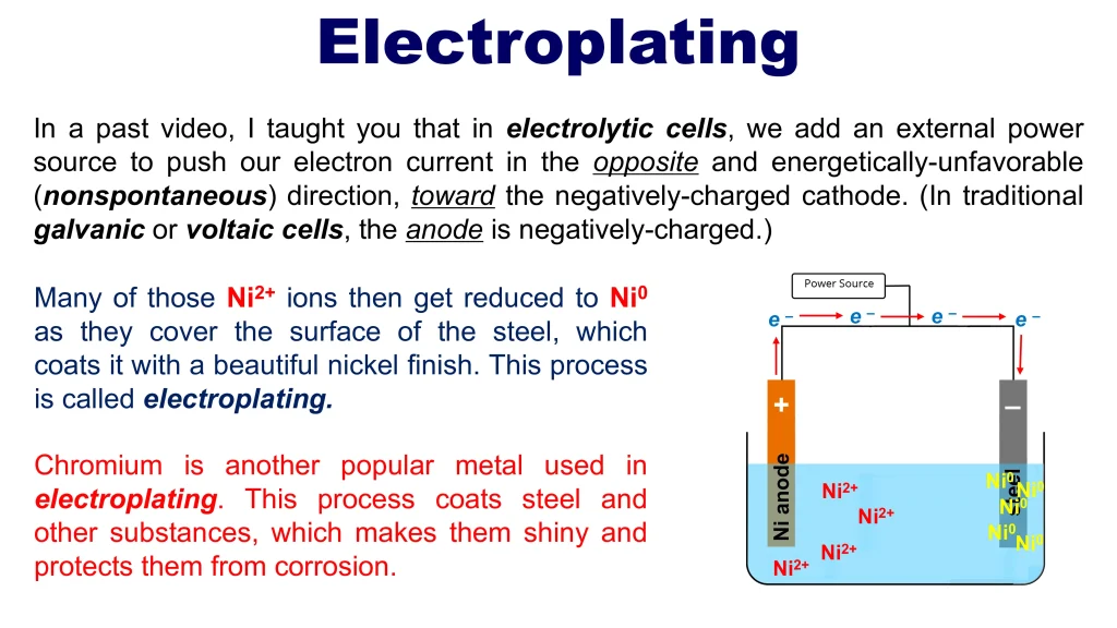 Chp. 12 Electrochemistry and Oxidation Reduction Reactions 92
