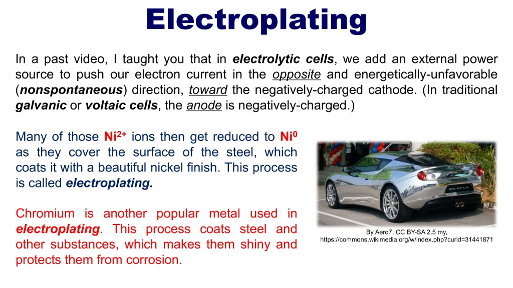 Chp. 12 Electrochemistry and Oxidation Reduction Reactions 93