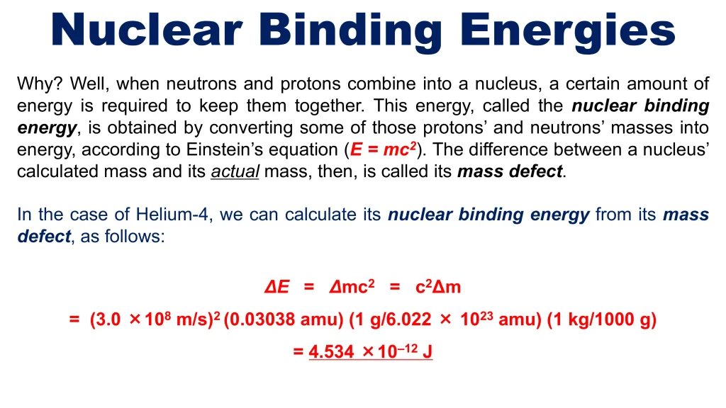 Chp. 13 Nuclear Reactions 47