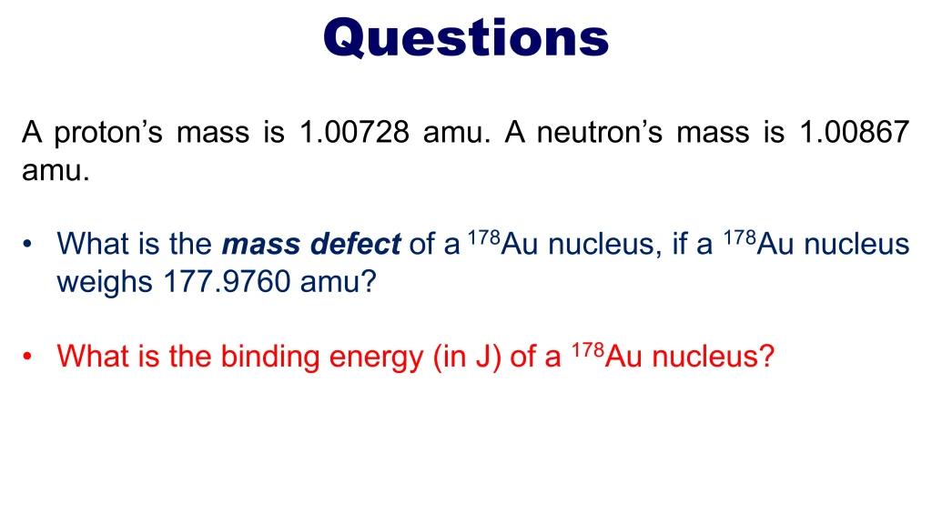 Chp. 13 Nuclear Reactions 51