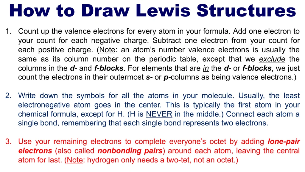 Chp. 3 Molecular Structure Geometry 28 2