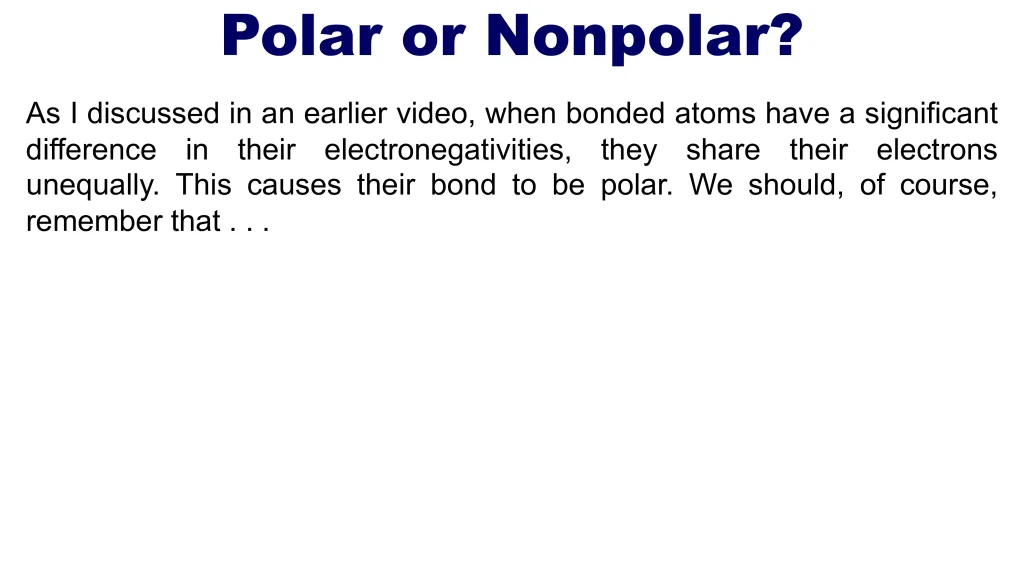 Chp. 3 Molecular Structure Geometry 75