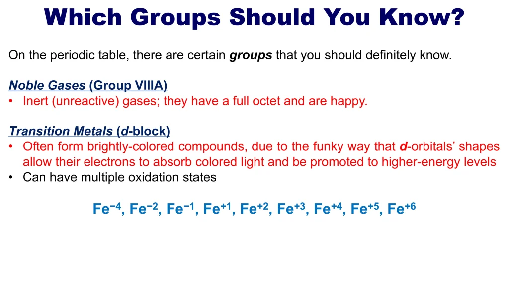 Chp. 4 Periodic Trends 17