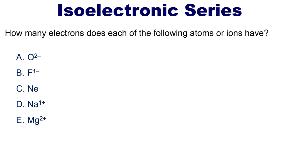 Chp. 4 Periodic Trends 43