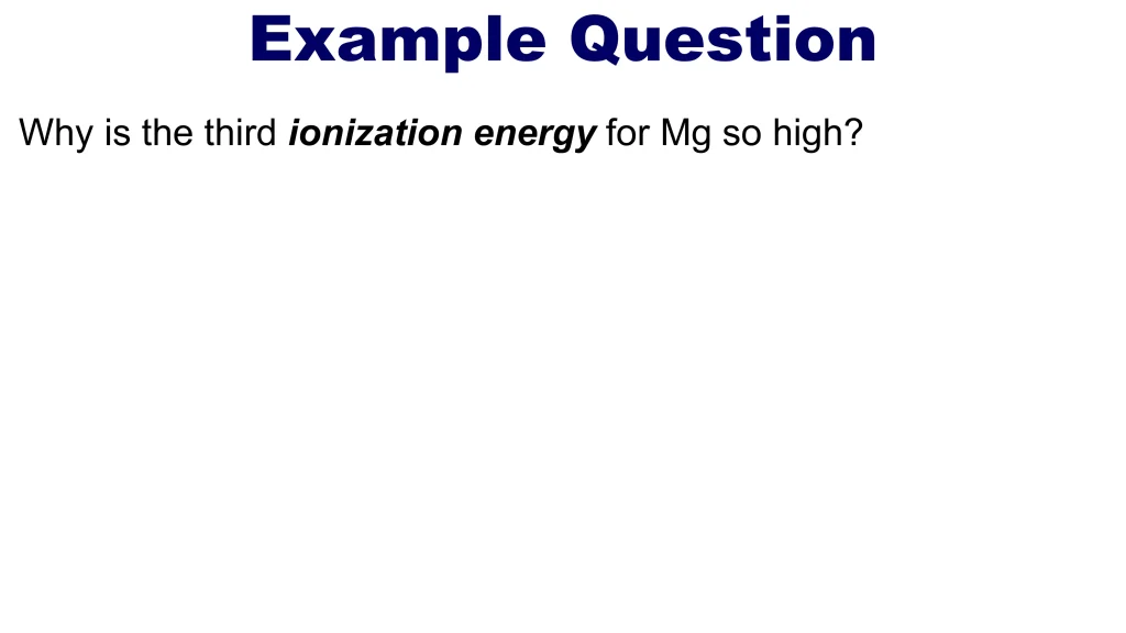 Chp. 4 Periodic Trends 60