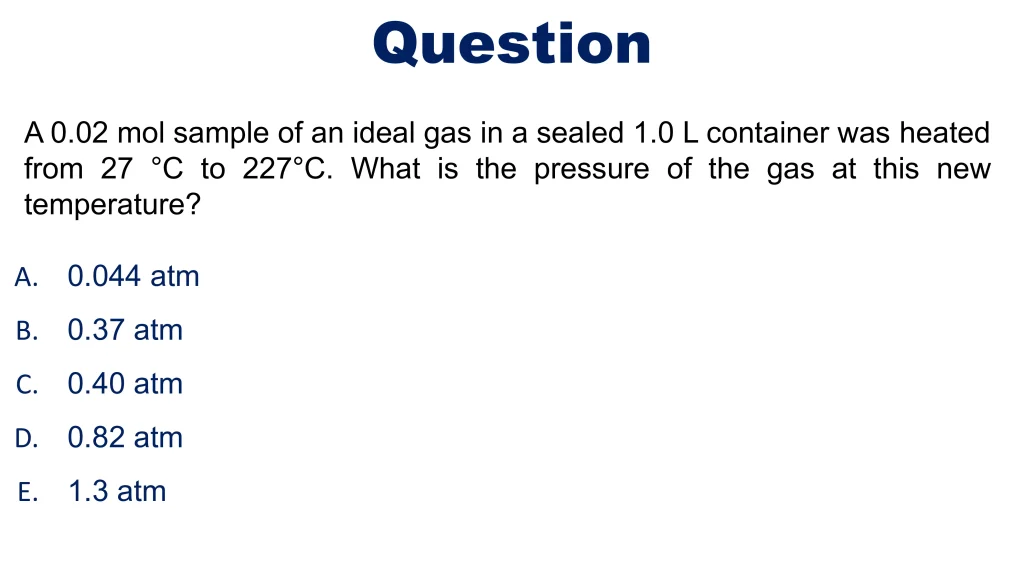 Chp. 5 Gases 31