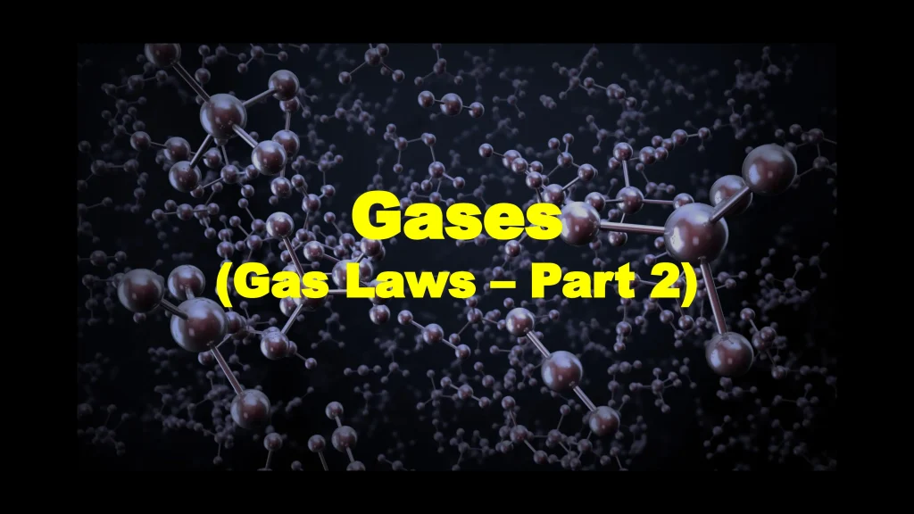 Chp. 5 Gases 33