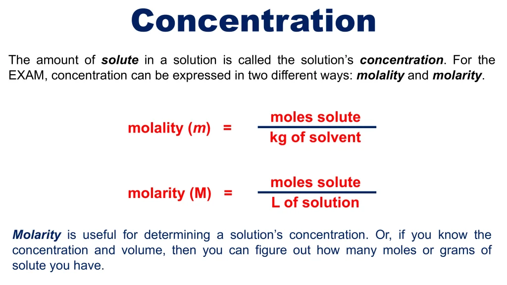 Chp. 7 Chemical Solutions 14
