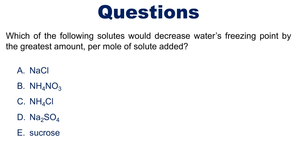 Chp. 7 Chemical Solutions 59