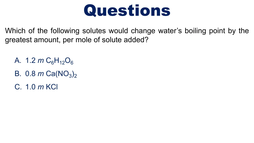 Chp. 7 Chemical Solutions 61