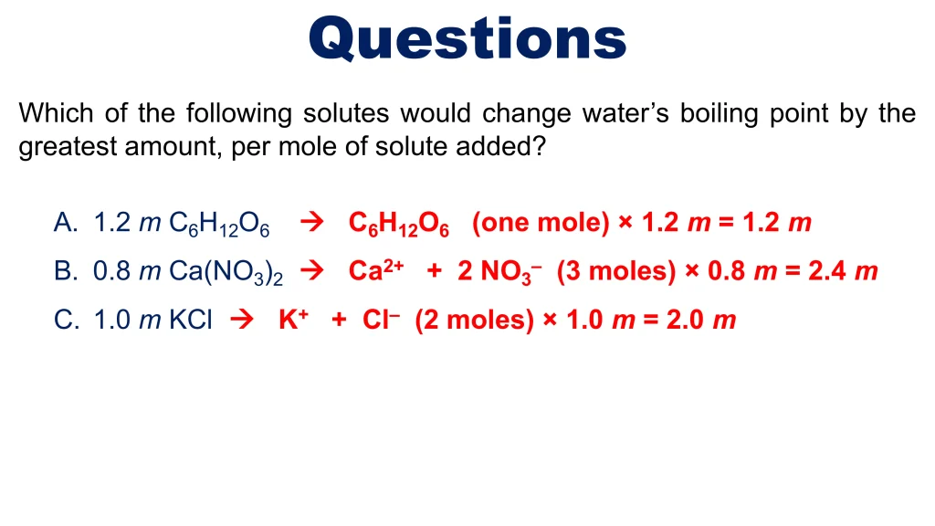 Chp. 7 Chemical Solutions 62
