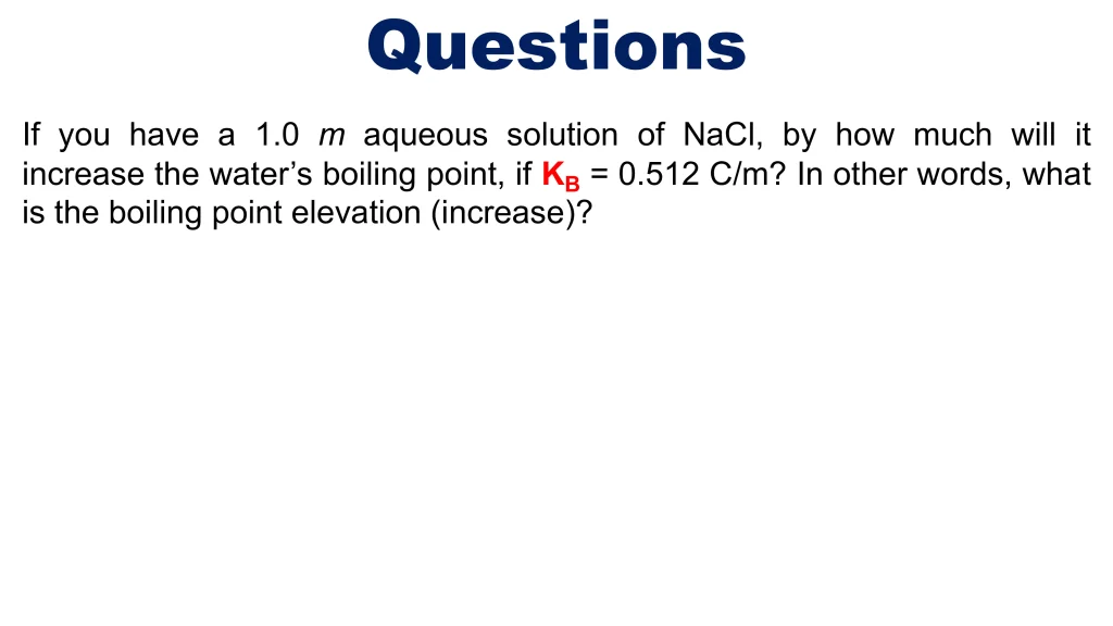 Chp. 7 Chemical Solutions 63