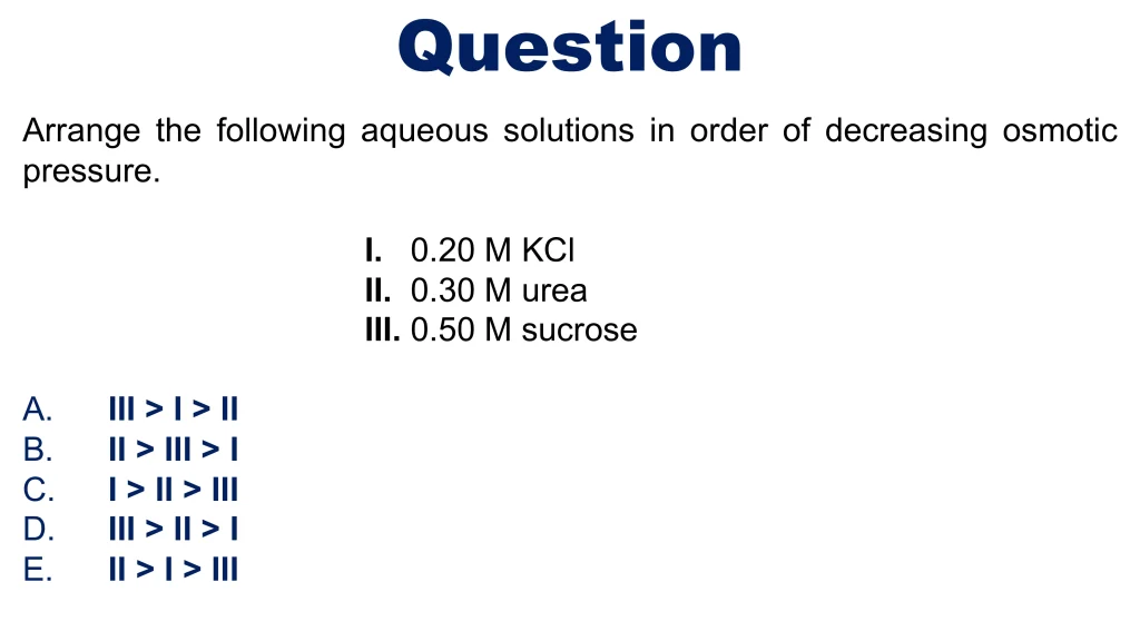 Chp. 7 Chemical Solutions 85