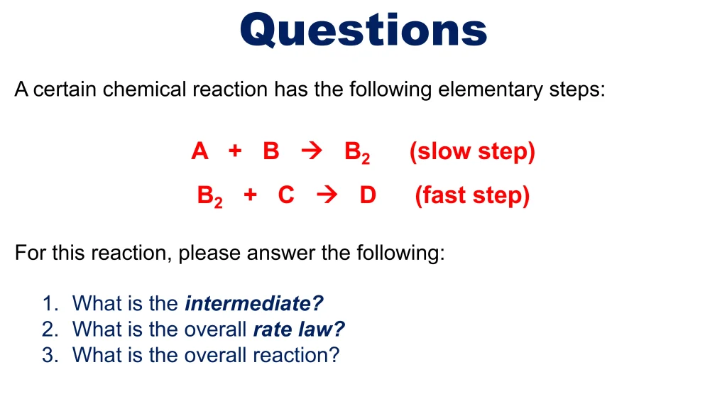 Chp. 8 Chemical Kinetics 76