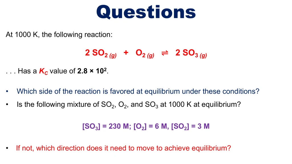 Chp. 9 Chemical Equilibria 27