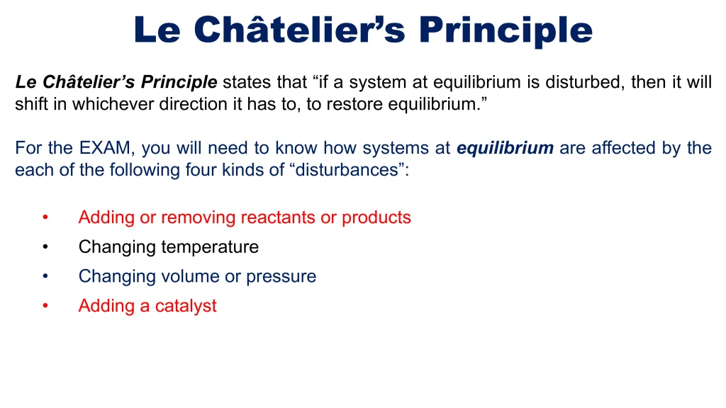 Chp. 9 Chemical Equilibria 29