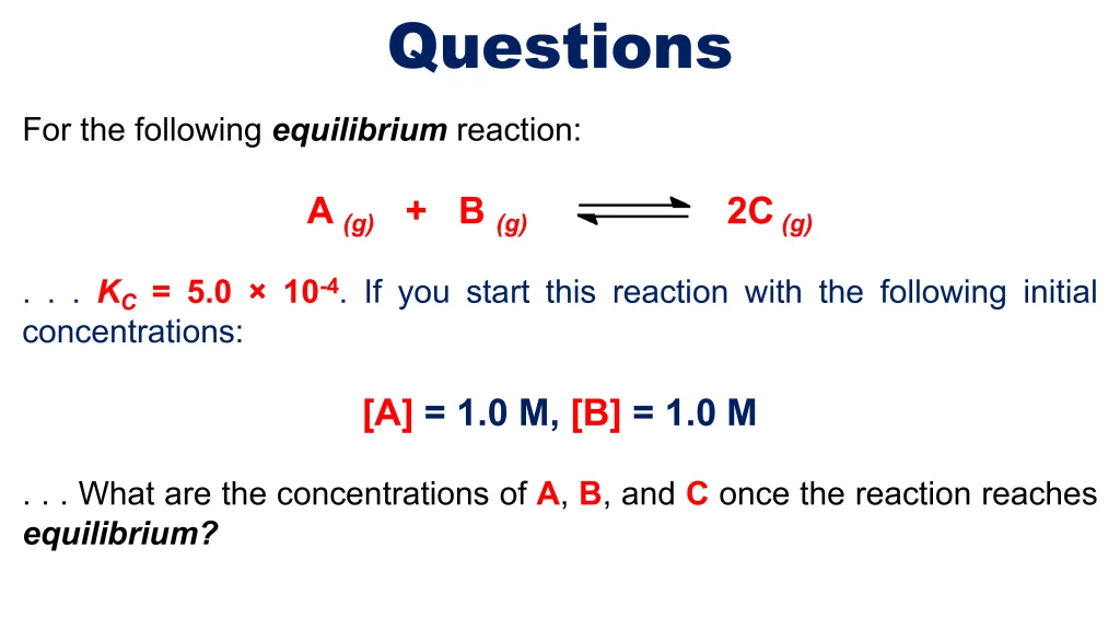 Chp. 9 Chemical Equilibria 60