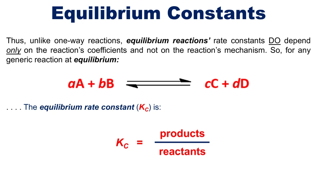Chp. 9 Chemical Equilibria 9