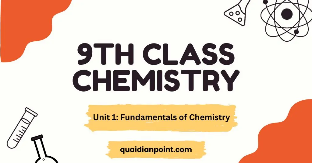 Unit 1: Fundamentals of Chemistry 1 Fundamental of Chemistry 01