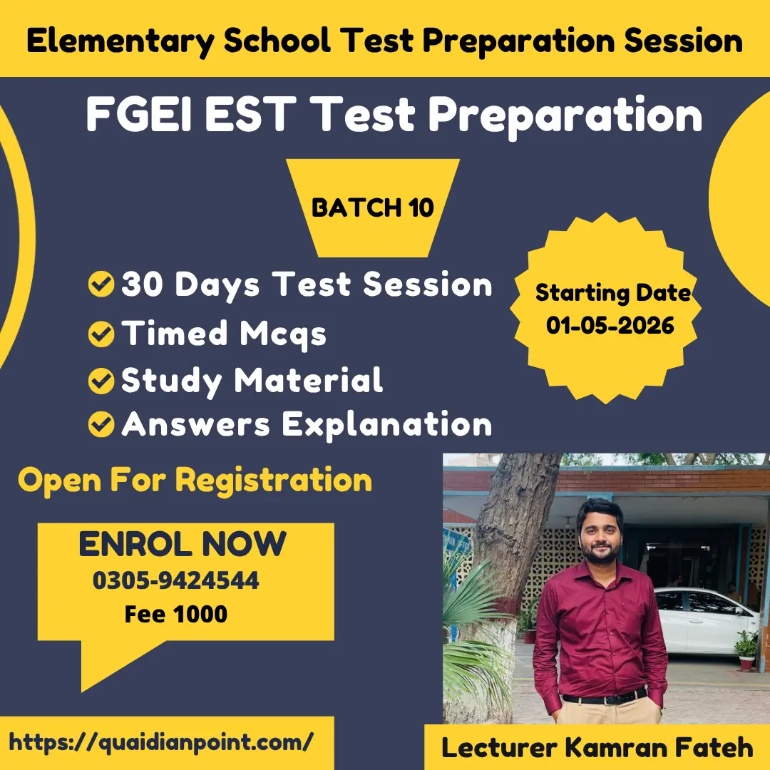 Est Sample EST Test Preparation Sample Paper 1